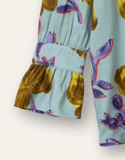 OILILY Blues Blouse(Blues Blouse) -OILILY Winkel F22WBL5005 4