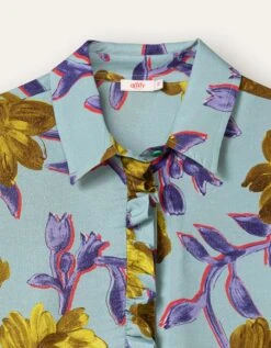 OILILY Blues Blouse(Blues Blouse) -OILILY Winkel F22WBL5005 5