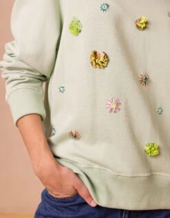 OILILY Hilde Sweater(Hilde Crew Top) -OILILY Winkel F25WHJ4002 714 3