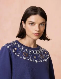 OILILY Hippie Sweater(Hippie Crew Top) -OILILY Winkel F25WHJ4010 513 3