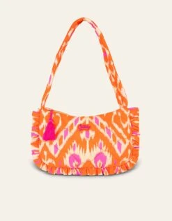 OILILY Heavens City Hobo Bag With Ruffles(Heavens City Hobo Bag)