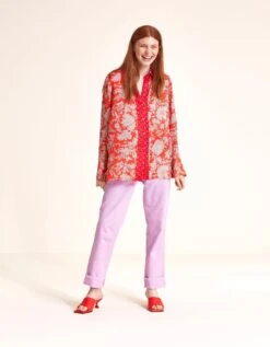 OILILY Bingo Blouse(Bingo Blouse) -OILILY Winkel S22WBL5010 3 7416b28d 1a6b 45f4 b5c8 c24982005cd0