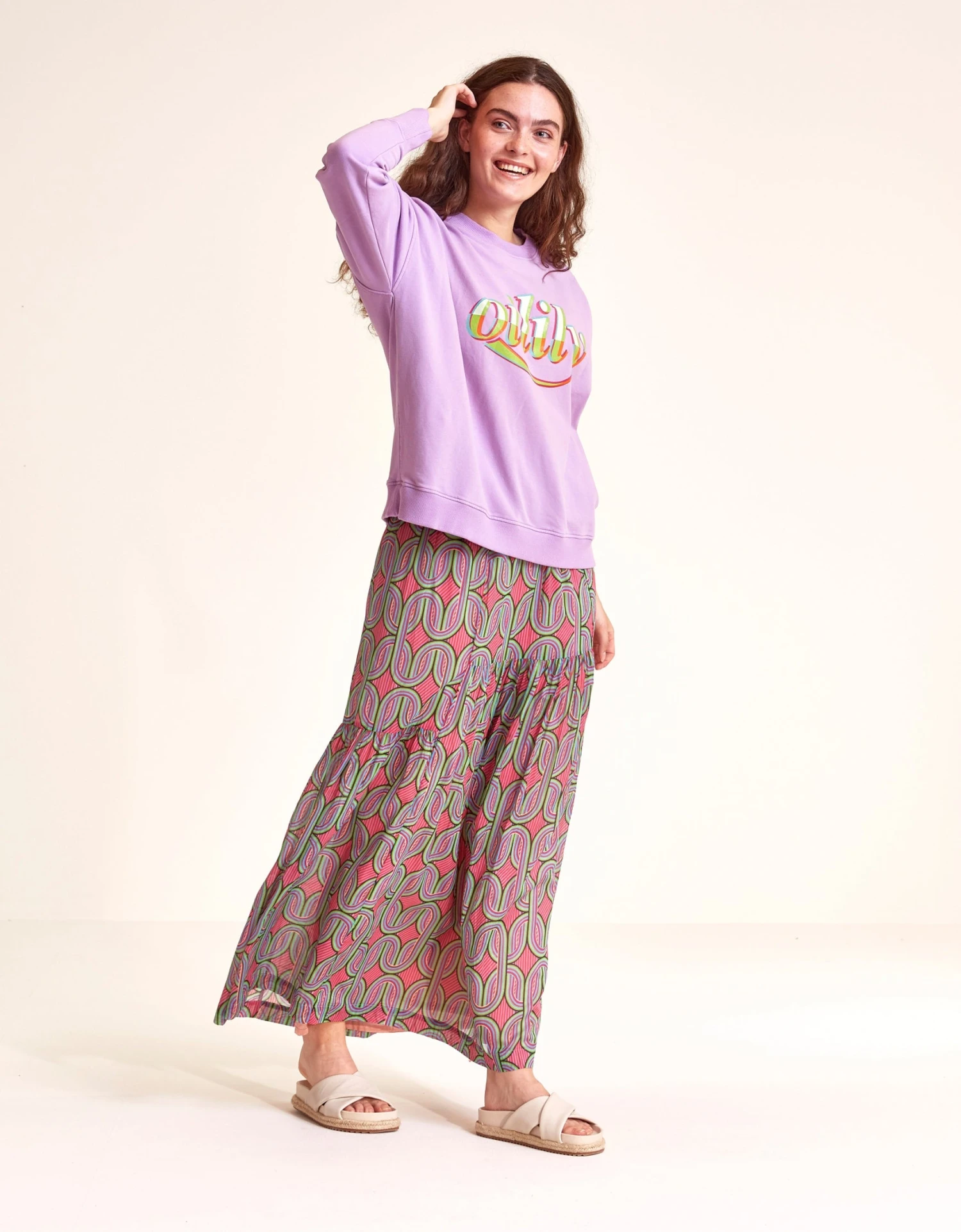 OILILY Scargill Maxi Rok(Scargill Maxi Skirt) 4 OILILY Scargill Maxi Rok(Scargill Maxi Skirt) - Afbeelding 2