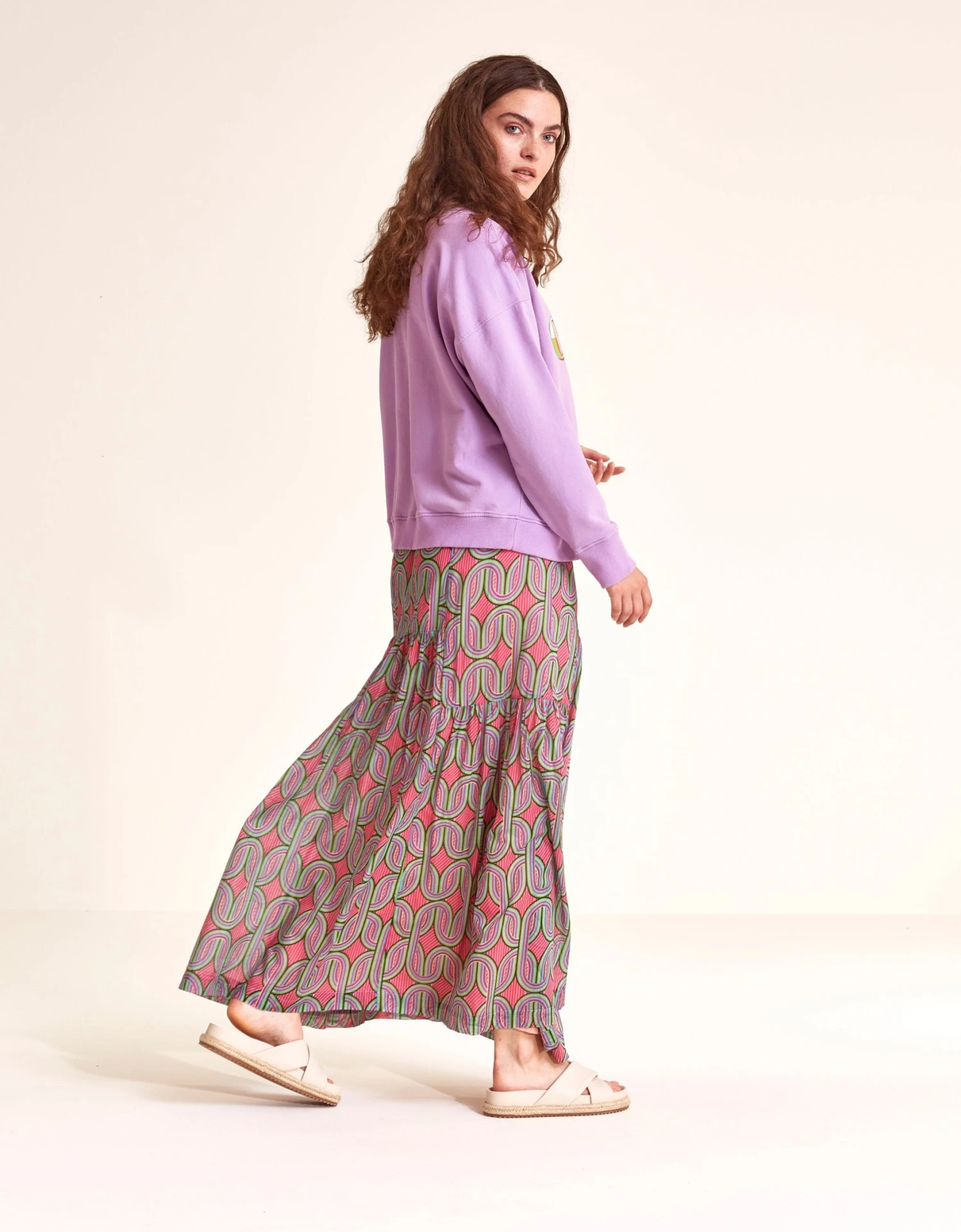 OILILY Scargill Maxi Rok(Scargill Maxi Skirt) 5 OILILY Scargill Maxi Rok(Scargill Maxi Skirt) - Afbeelding 3
