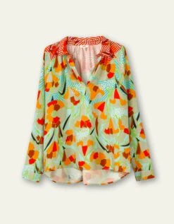OILILY Bamboo Blouse(Bamboo Blouse)