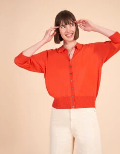 OILILY Viburnum Vest(Viburnum Cardigan) -OILILY Winkel S23WKN3080 3