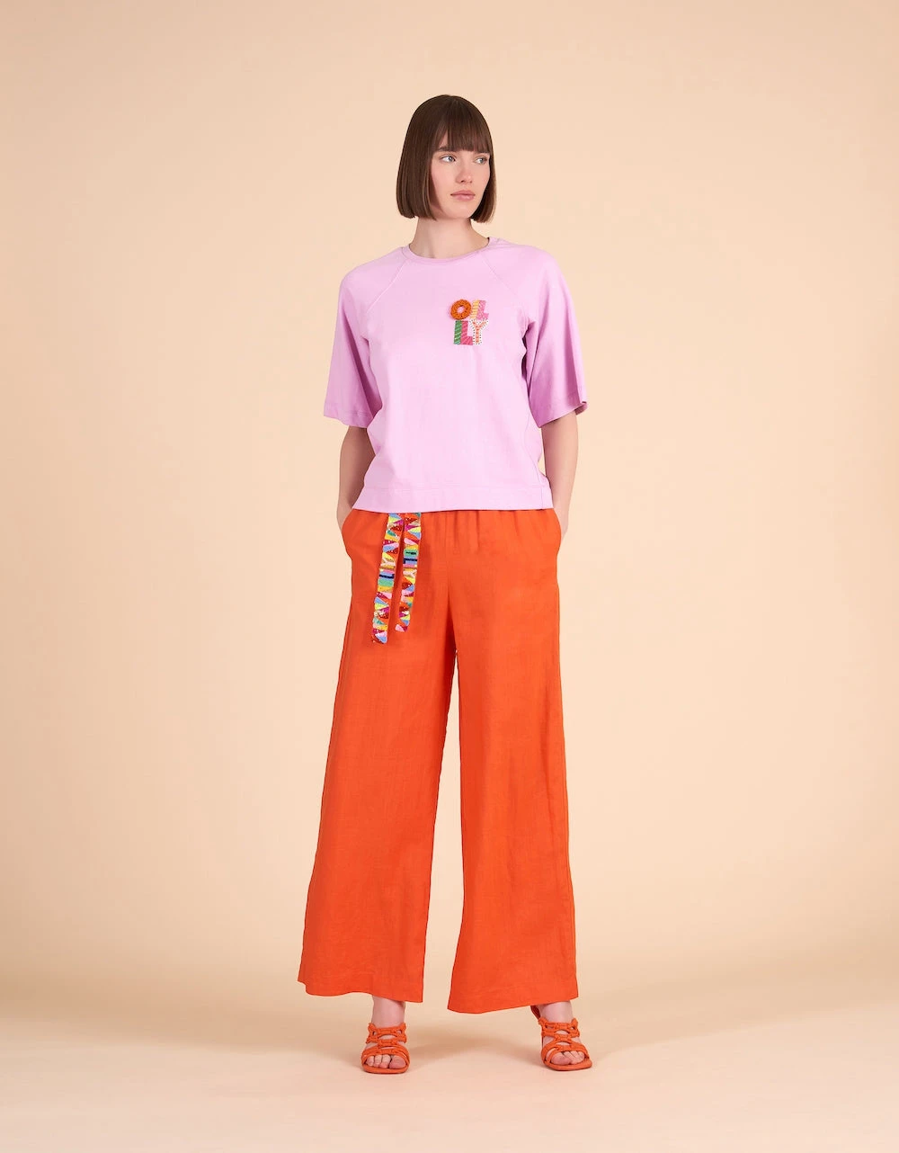 OILILY Please Linnen Broek(Please Pants) 4 OILILY Please Linnen Broek(Please Pants) - Afbeelding 2