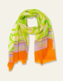 OILILY Adventure Swirl Sjaal(Adventure Woven Scarf) -OILILY Winkel S25WAC9042 301 7