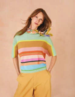 OILILY Asummer Story Sjaal(Asummer Scarf) 9 OILILY Asummer Story Sjaal(Asummer Scarf) -OILILY Winkel S25WAC9051 041 3