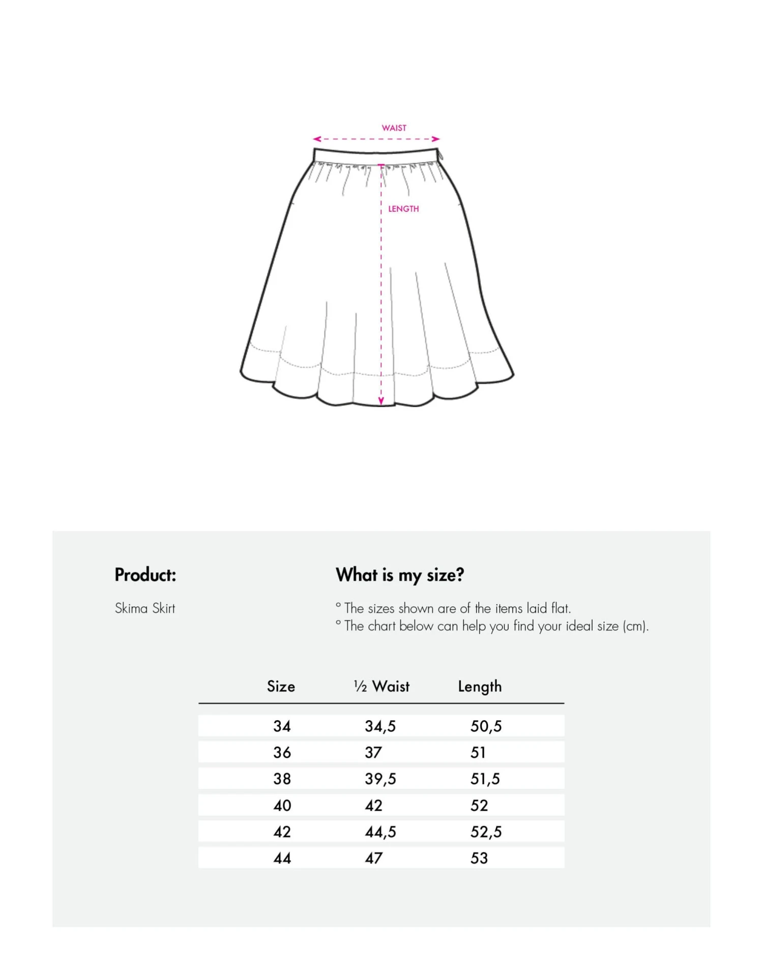 OILILY Skimia Rok(Skimia Skirt) 7 OILILY Skimia Rok(Skimia Skirt) - Afbeelding 5