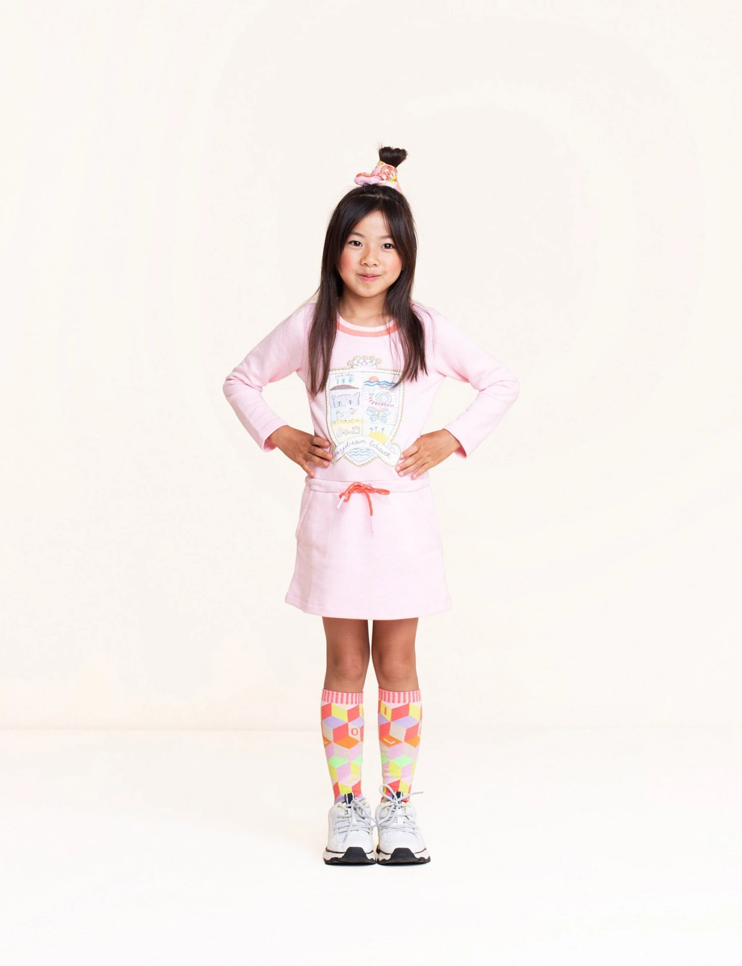 OILILY Haard Sweatjurk Bio-Katoen(Haard Sweat Dress Bio Cotton 1) 4 OILILY Haard Sweatjurk Bio-Katoen(Haard Sweat Dress Bio Cotton 1) - Afbeelding 2